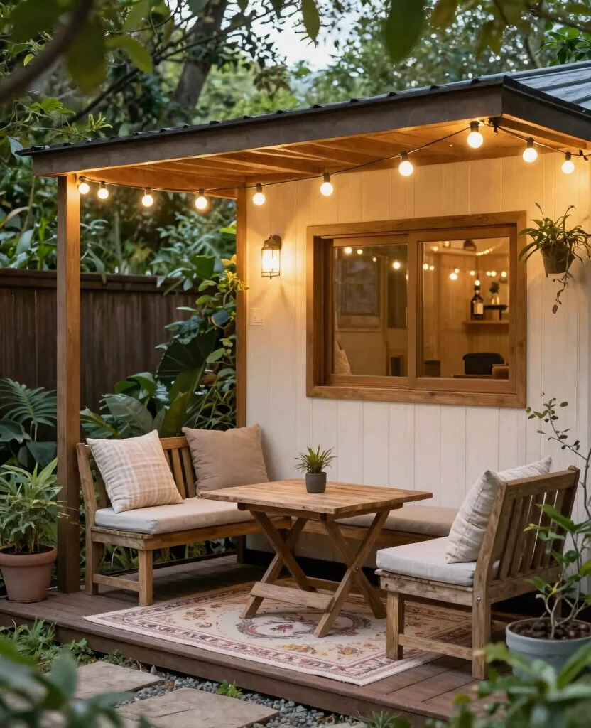 Transform Your Airbnb: 15 Small Space Decor Ideas for a Cozy Retreat - 9. Outdoor Spaces: Extend the Retreat 1