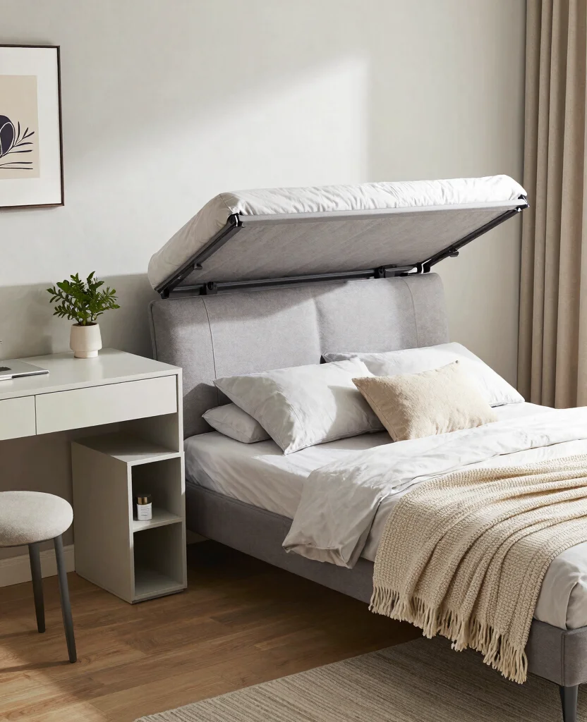 Transform Your Tiny Bedroom: Chic Small Space Decor Ideas for Cozy Comfort - 1. Multifunctional Furniture 1