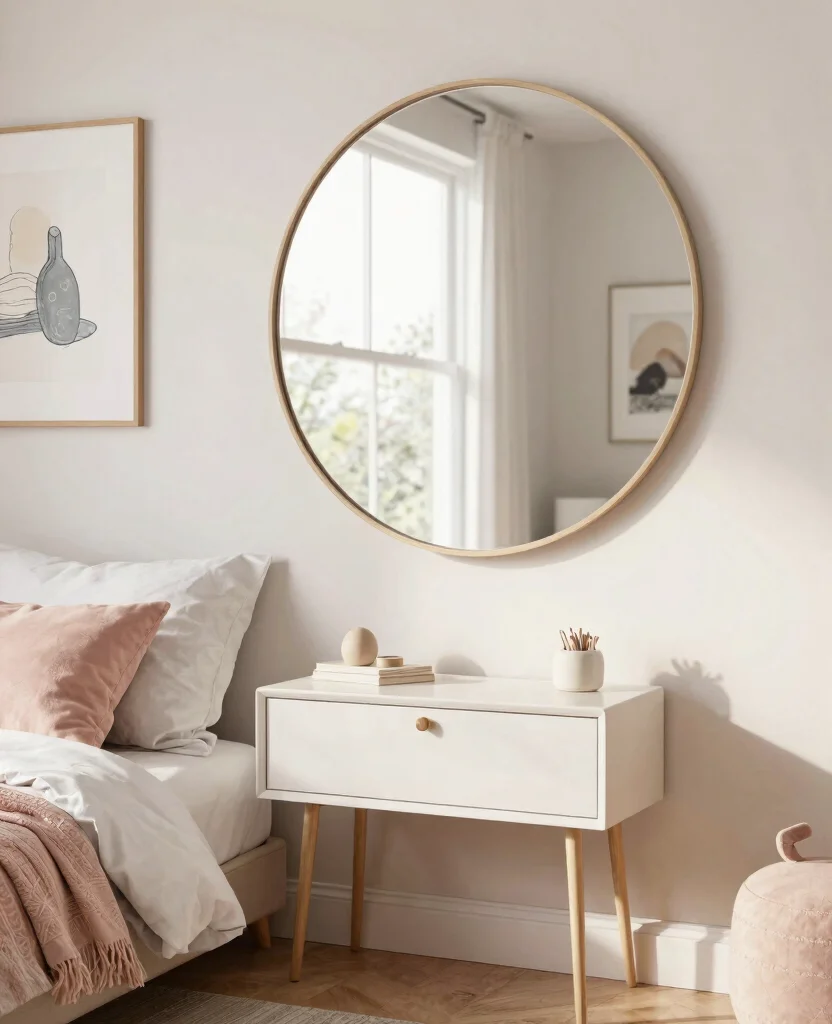 Transform Your Tiny Bedroom: Chic Small Space Decor Ideas for Cozy Comfort - 5. Mirrors to Reflect Light 1