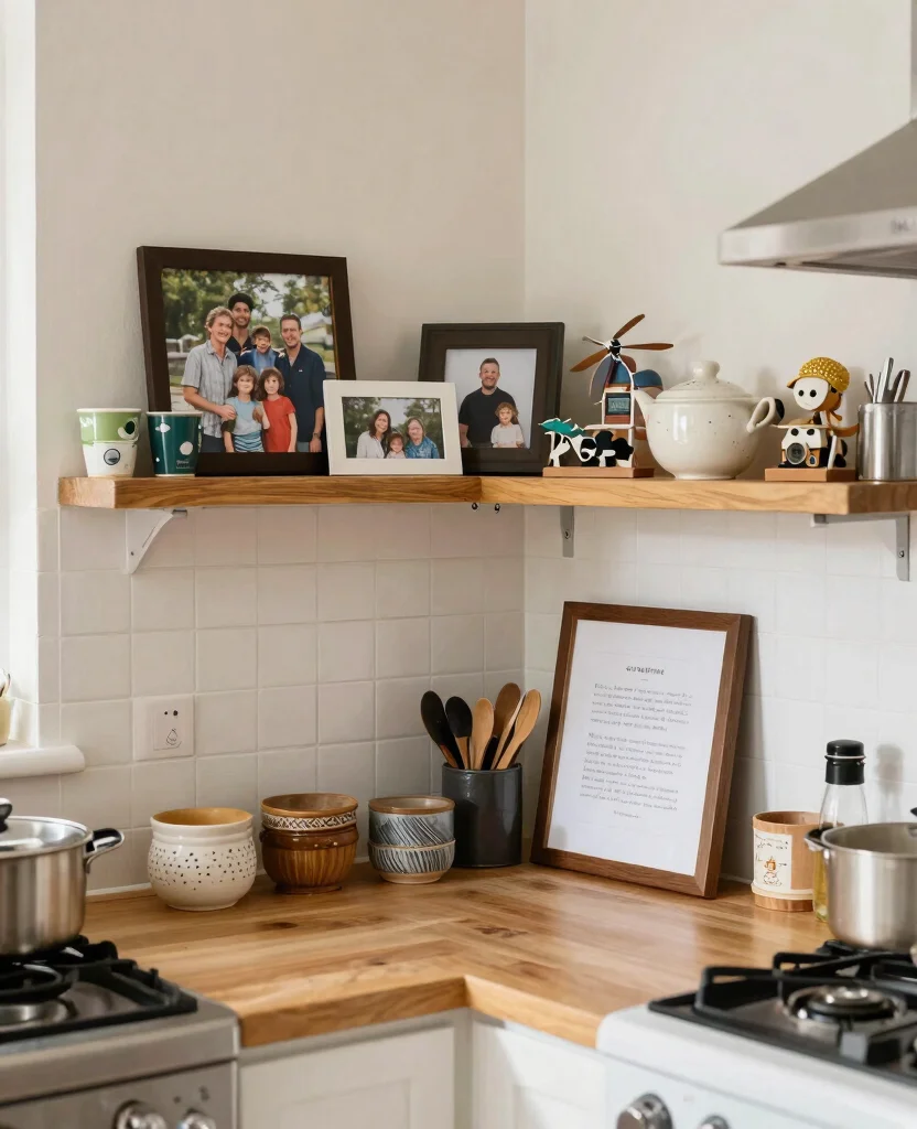 Transform Your Tiny Home: 15 Small Space Kitchen Decor Ideas You’ll Love - 11. Add Personal Touches 1