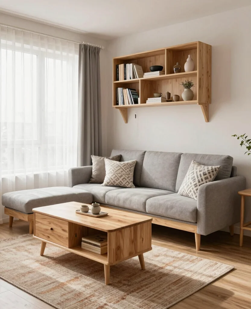 Transform Your Tiny Home: Creative Small Space Decor Ideas for Cozy Living - 1. Embrace Multi-Functional Furniture 1