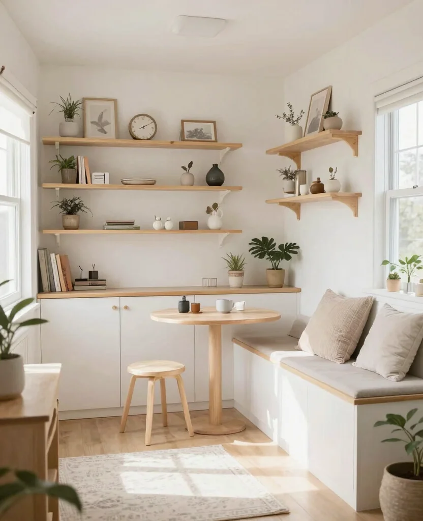 Transform Your Tiny Home: Creative Small Space Decor Ideas for Cozy Living - 10. Keep it Clutter-Free 1