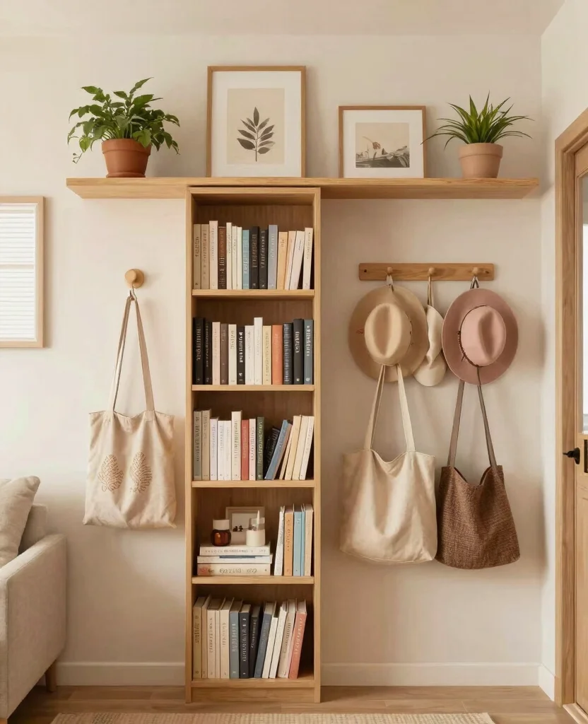 Transform Your Tiny Home: Creative Small Space Decor Ideas for Cozy Living - 2. Utilize Vertical Space 1