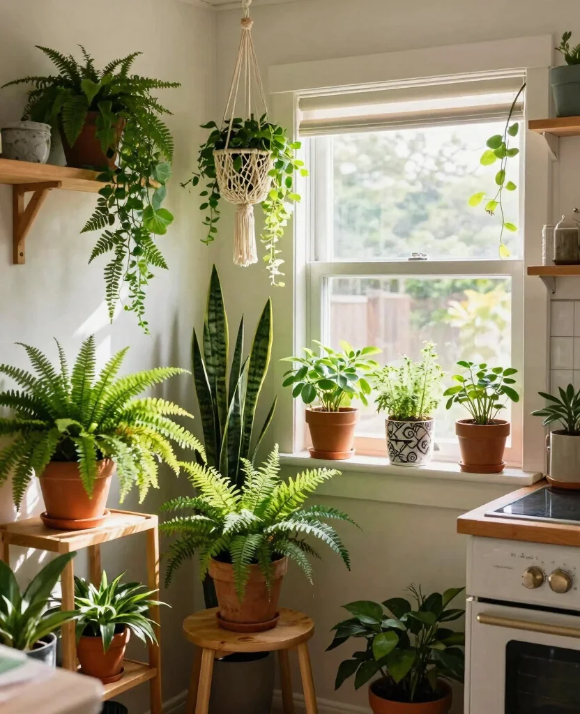 Transform Your Tiny Home: Small Space Decor Inspiration for Cozy Living Spaces - 4. Bring the Outdoors In with Plants 1