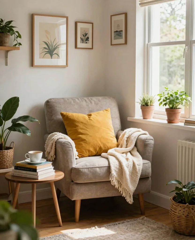 Transform Your Tiny Home with Small Space Modern Decor Ideas for a Chic Look - 4. Create Cozy Nooks 1