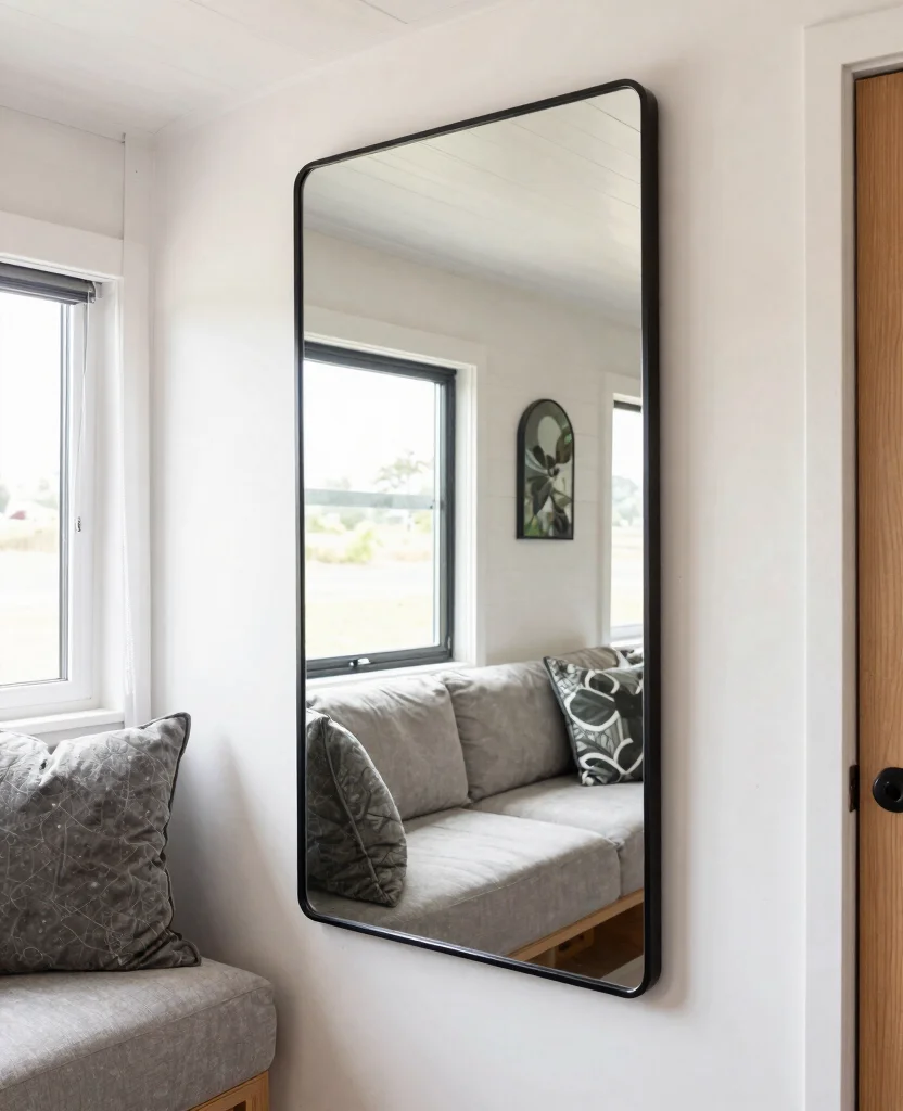 Transform Your Tiny Home with Small Space Modern Decor Ideas for a Chic Look - 9. Use Mirrors to Create Illusion of Space 1