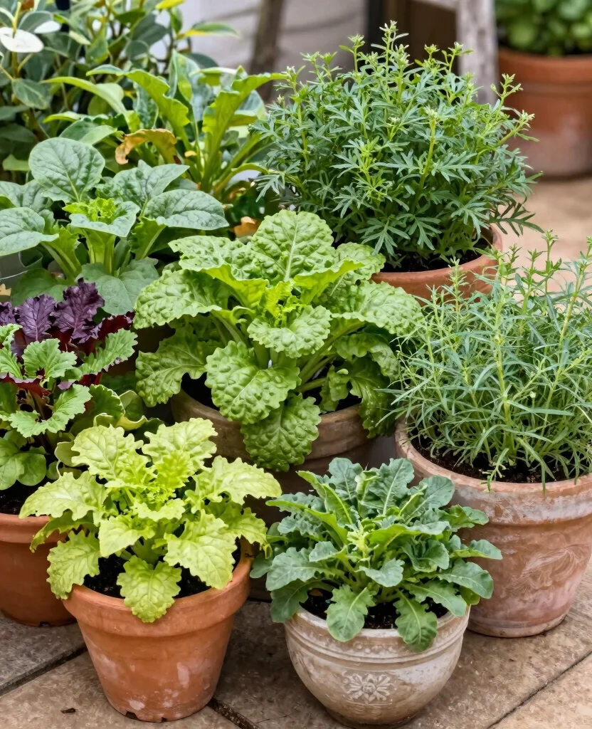 Transform Your Tiny Space: 15 Creative Small Space Garden Decor Ideas You'll Love - 13. Edible Foliage 1