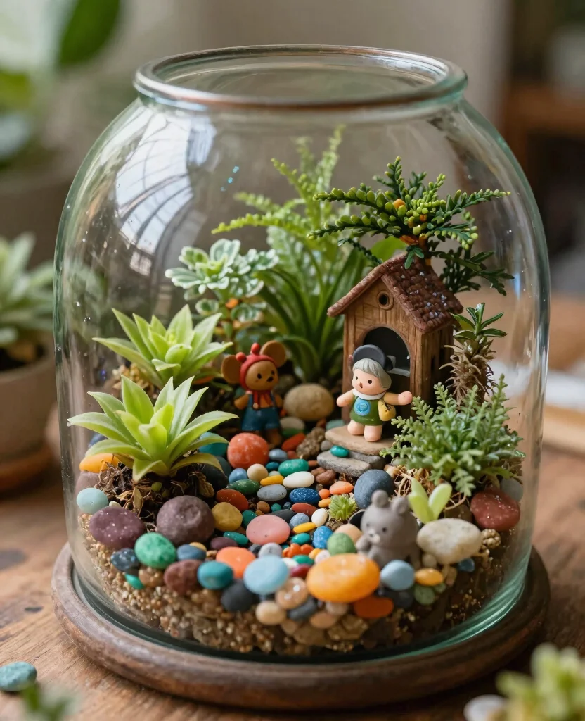 Transform Your Tiny Space: 15 Creative Small Space Garden Decor Ideas You'll Love - 6. Miniature Garden Scenes 1