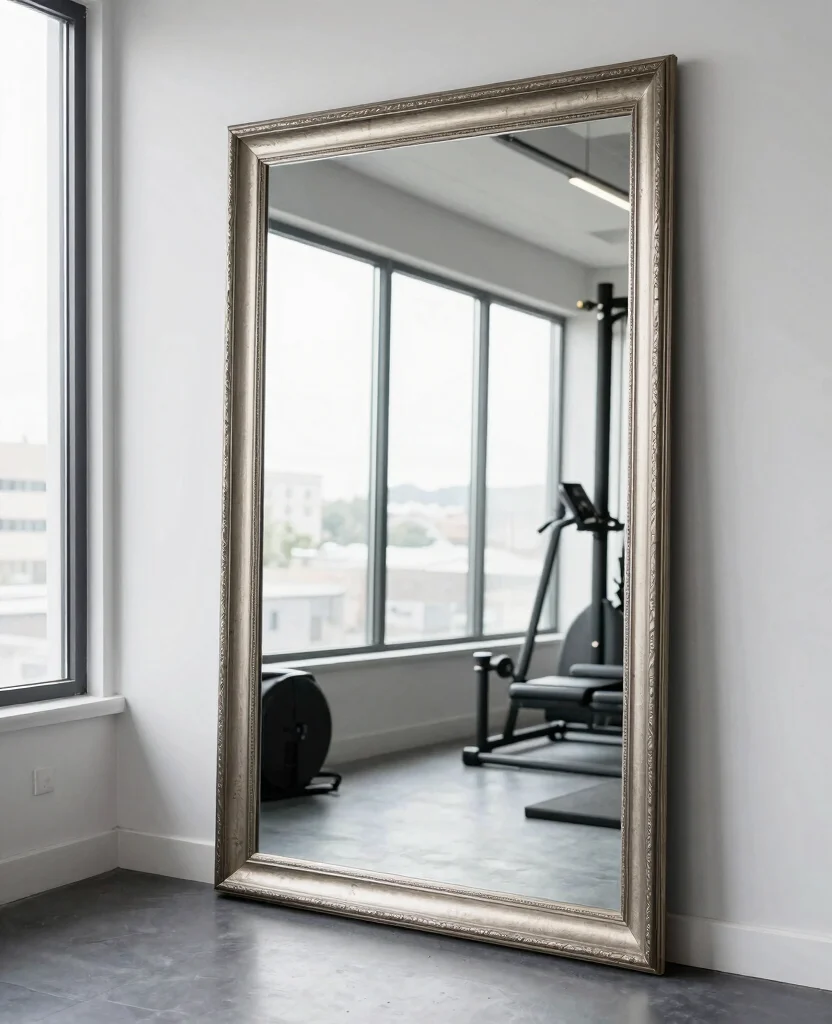 Transform Your Tiny Space: Creative Home Gym Decor Ideas for Small Spaces - 8. Mirror Magic 1