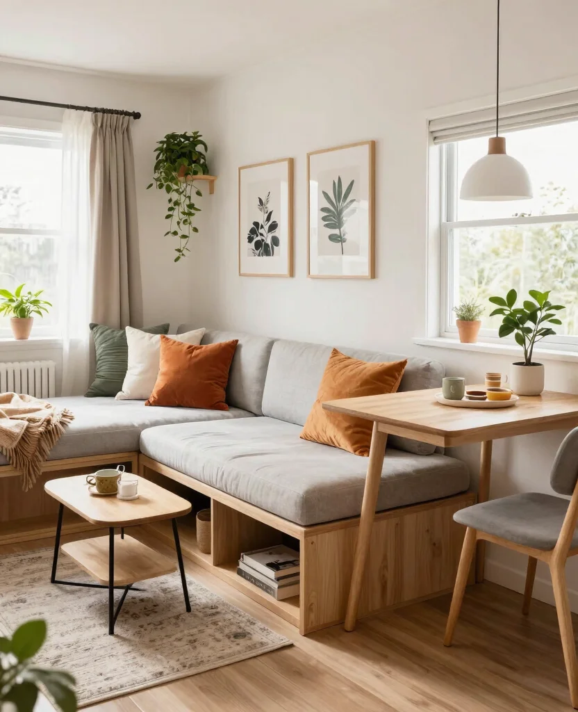 Budget-Friendly Small Space Design Tips for a Cozy and Stylish Tiny Home Retreat - 1. Invest in Multifunctional Furniture 1
