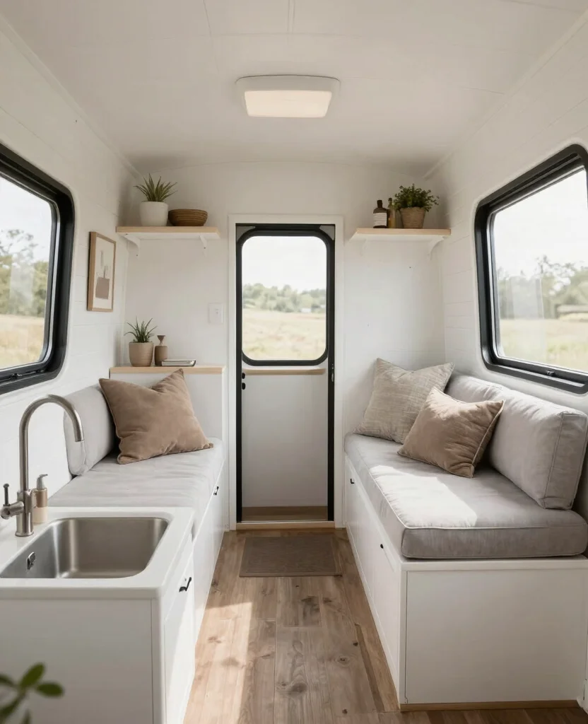 Budget-Friendly Small Space Design Tips for a Cozy and Stylish Tiny Home Retreat - 9. Embrace Minimalism 1