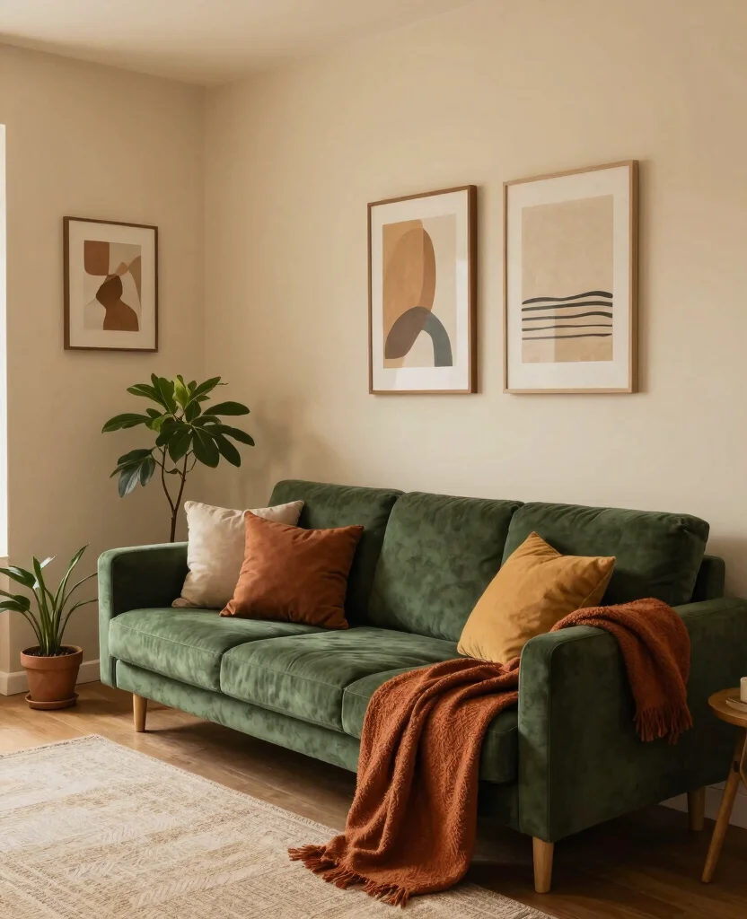 Cozy Living Room Decor Ideas for Small Spaces That Make You Feel Right at Home - 3. Choose a Cozy Color Palette 1