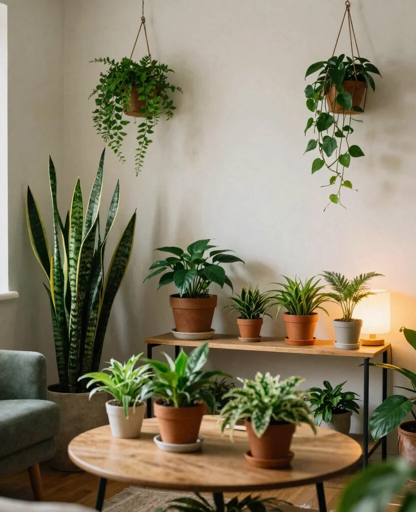 Cozy Living Room Decor Ideas for Small Spaces That Make You Feel Right at Home - 5. Incorporate Nature with Plants 1