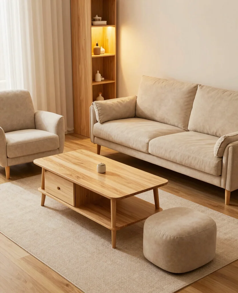 Cozy Living Room Decor Ideas for Small Spaces That Make You Feel Right at Home - 8. Utilize Multi-Functional Furniture 1