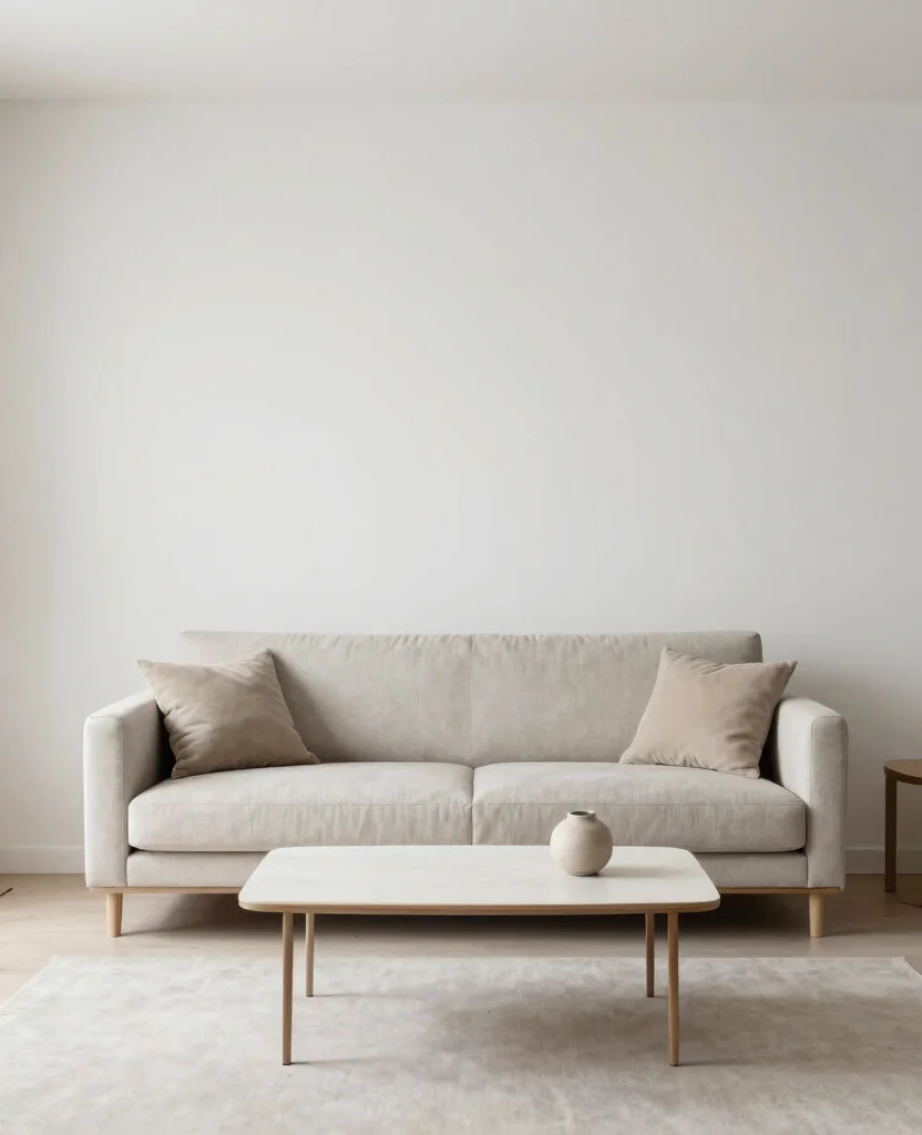Cozy Living Room Decor Ideas for Small Spaces That Make You Feel Right at Home - 9. Embrace Minimalism for a Clean Look 1