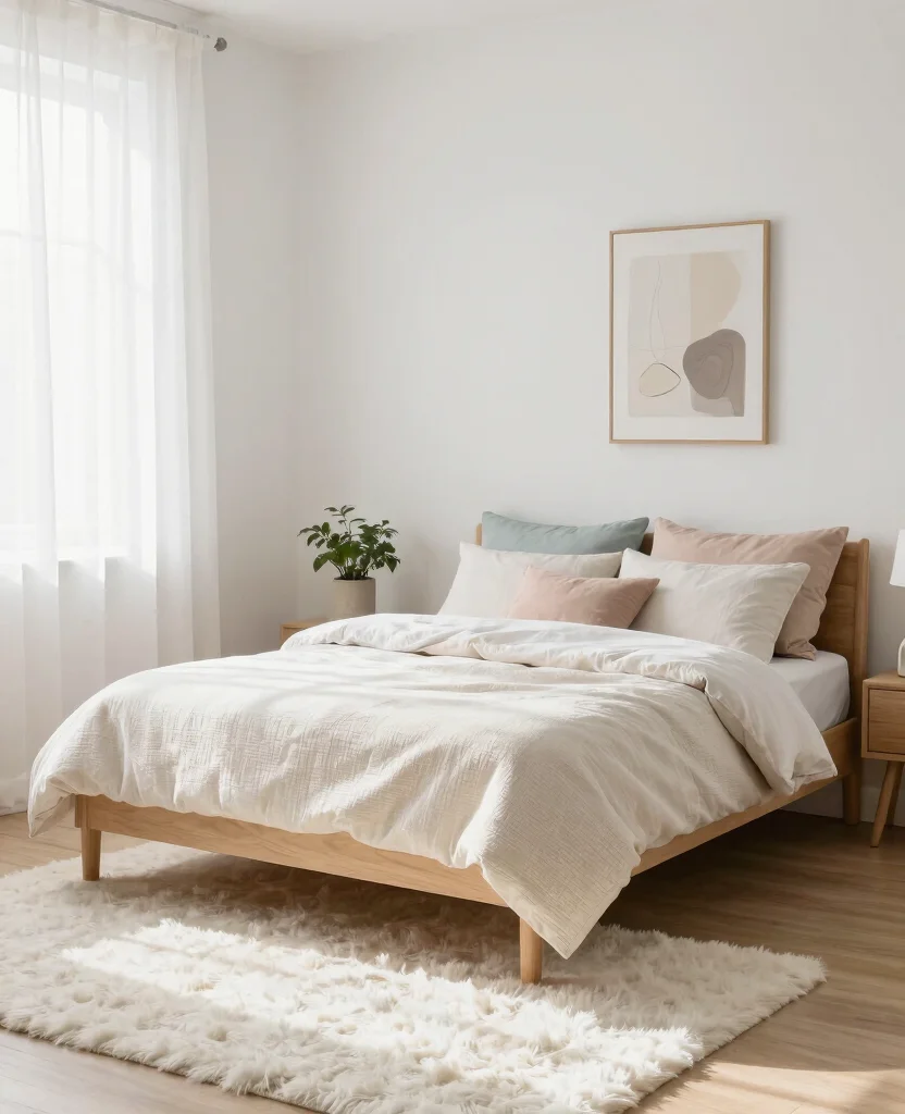 Transform Small Bedrooms: Space-Saving Decor Ideas for Cozy and Stylish Living - 3. Embrace Light Colors to Open Up Your Space 1