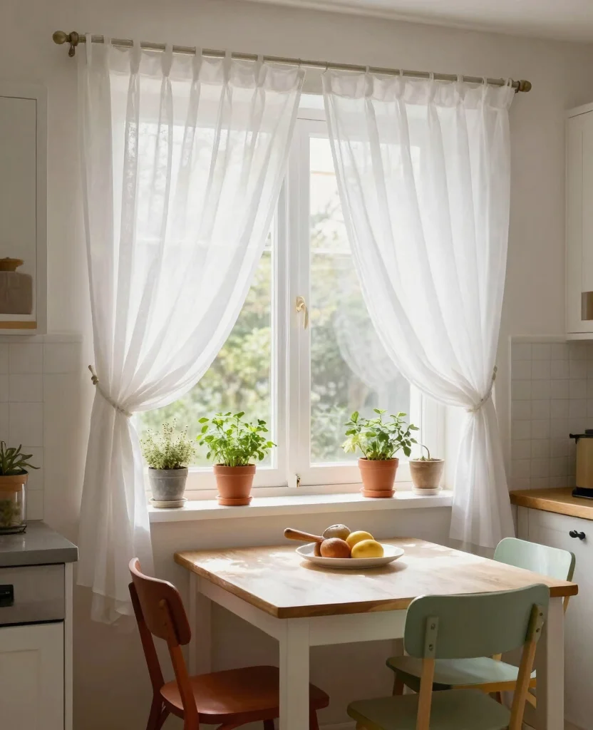 Transform Tiny Spaces: 10 DIY Ideas for Small Space Decor That Wow! - 5. DIY Window Treatments 1