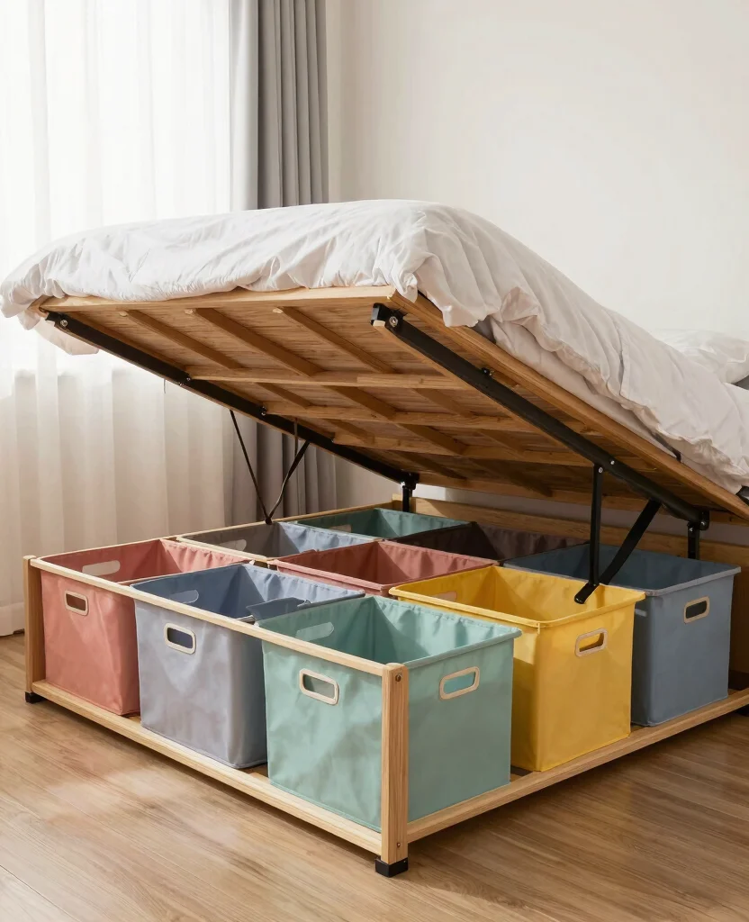 Transform Tiny Spaces: 10 DIY Ideas for Small Space Decor That Wow! - 6. Under-Bed Storage Solutions 1