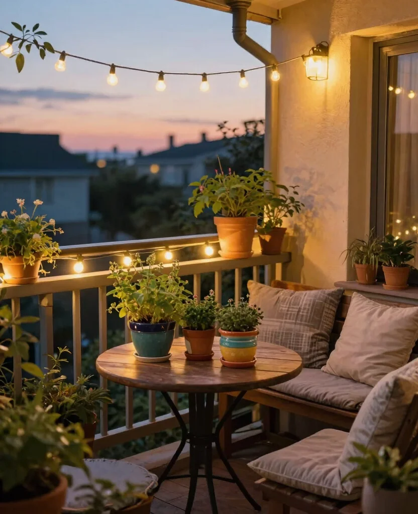 Transform Tiny Spaces: 10 DIY Ideas for Small Space Decor That Wow! - 9. Charming Outdoor Spaces 1