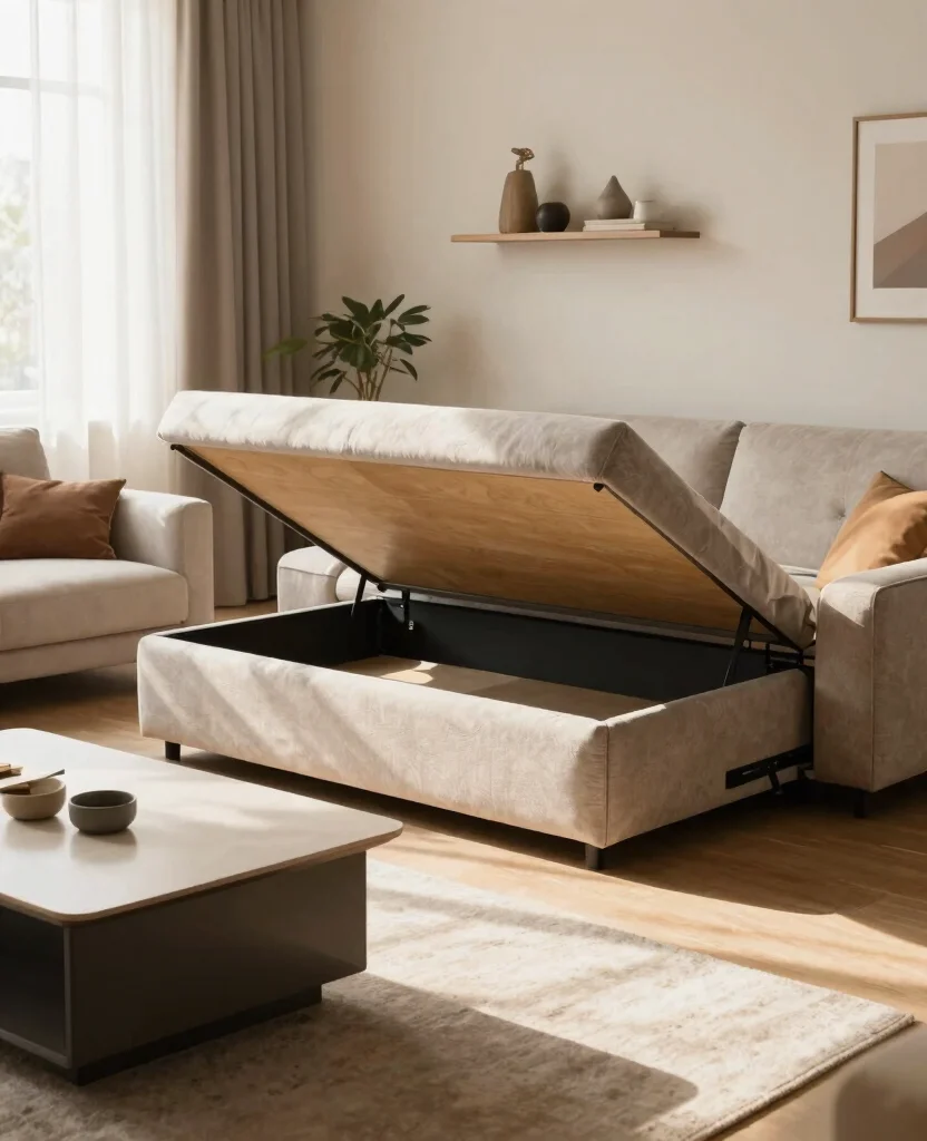 Transform Your Tiny Home: 10 Genius Small Space Decor Hacks You'll Love - 1. Multi-Functional Furniture 1
