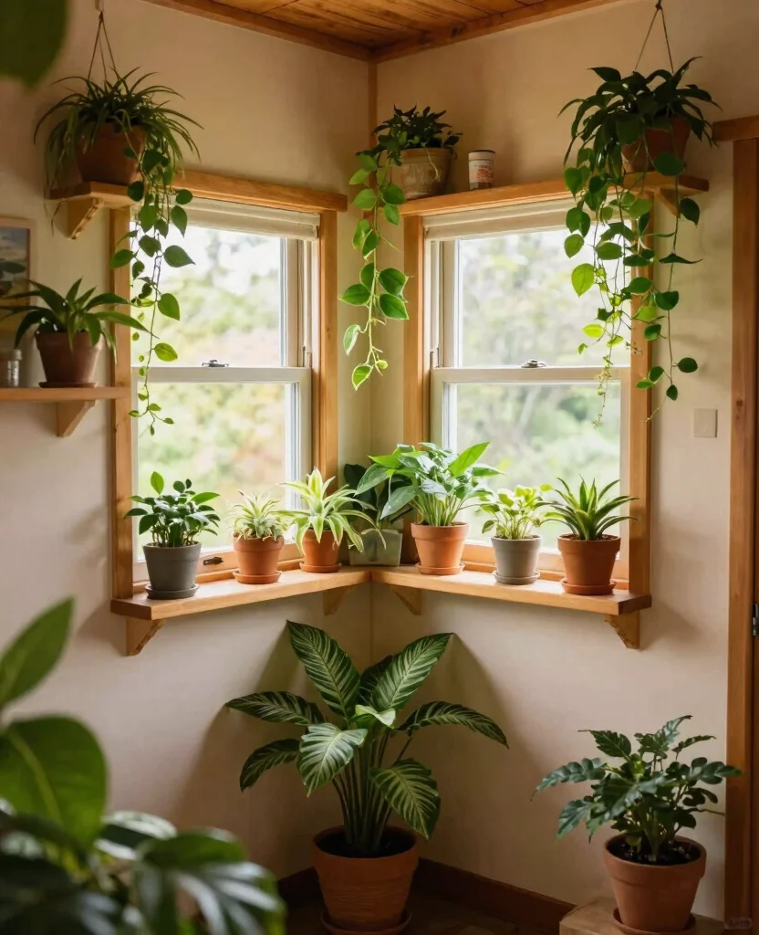Transform Your Tiny Home: 10 Genius Small Space Decor Hacks You'll Love - 6. Personalize with Plants 1