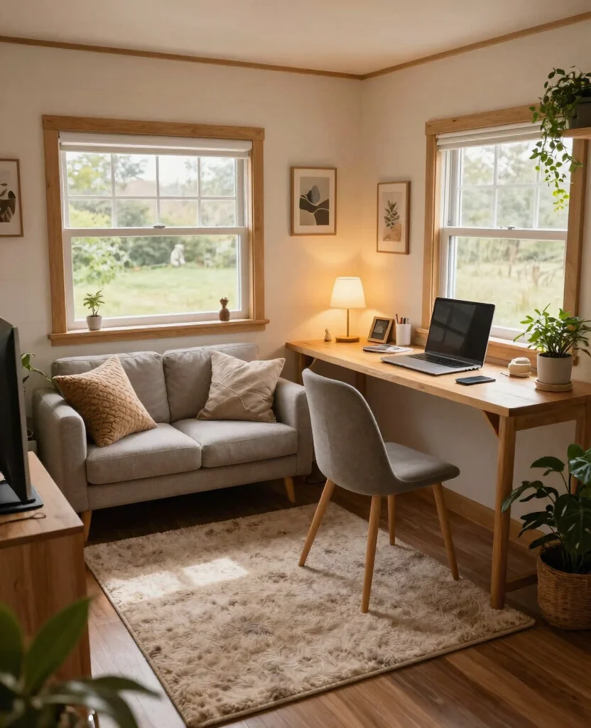 Transform Your Tiny Home: 10 Genius Small Space Decor Hacks You'll Love - 7. Defined Zones 1