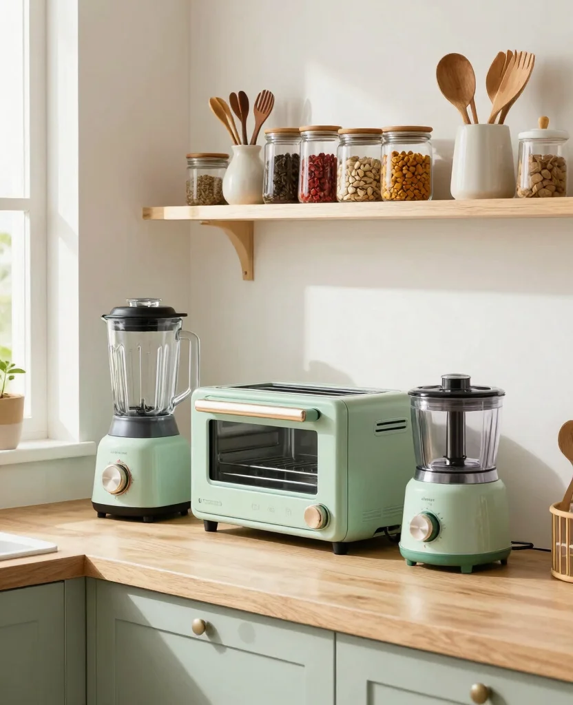 Transform Your Tiny Home: 10 Genius Small Space Organization Ideas You Need to Try! - 4. Multi-Purpose Kitchen Appliances 1
