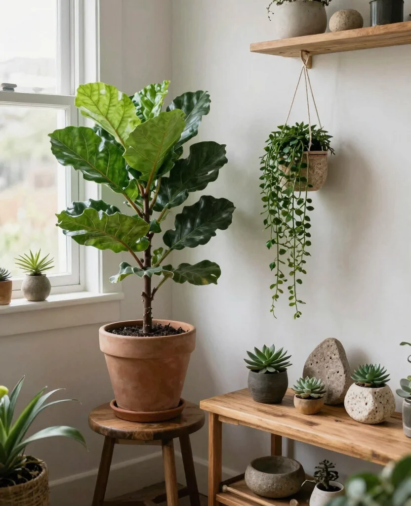 Transform Your Tiny Home: 10 Small Space Cozy Decor Ideas for Warmth & Style - 4. Incorporate Natural Elements 1