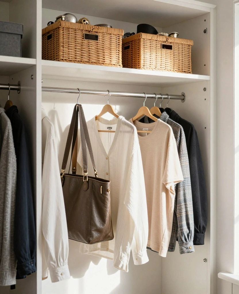 Transform Your Tiny Home: 10 Small Space Storage Solutions You’ll Love! - 5. Clever Closet Solutions: Optimize Your Wardrobe 1
