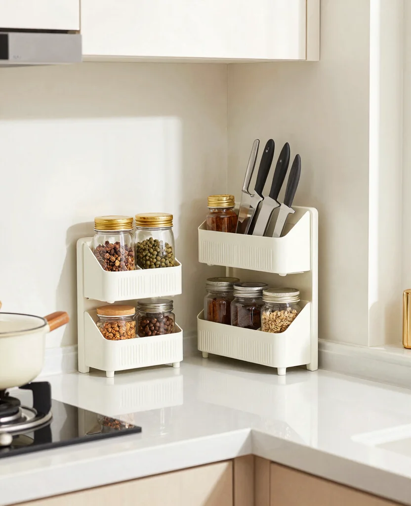 Transform Your Tiny Home: 10 Small Space Storage Solutions You’ll Love! - 7. Space-Saving Kitchen Solutions: Keep It Tidy 1