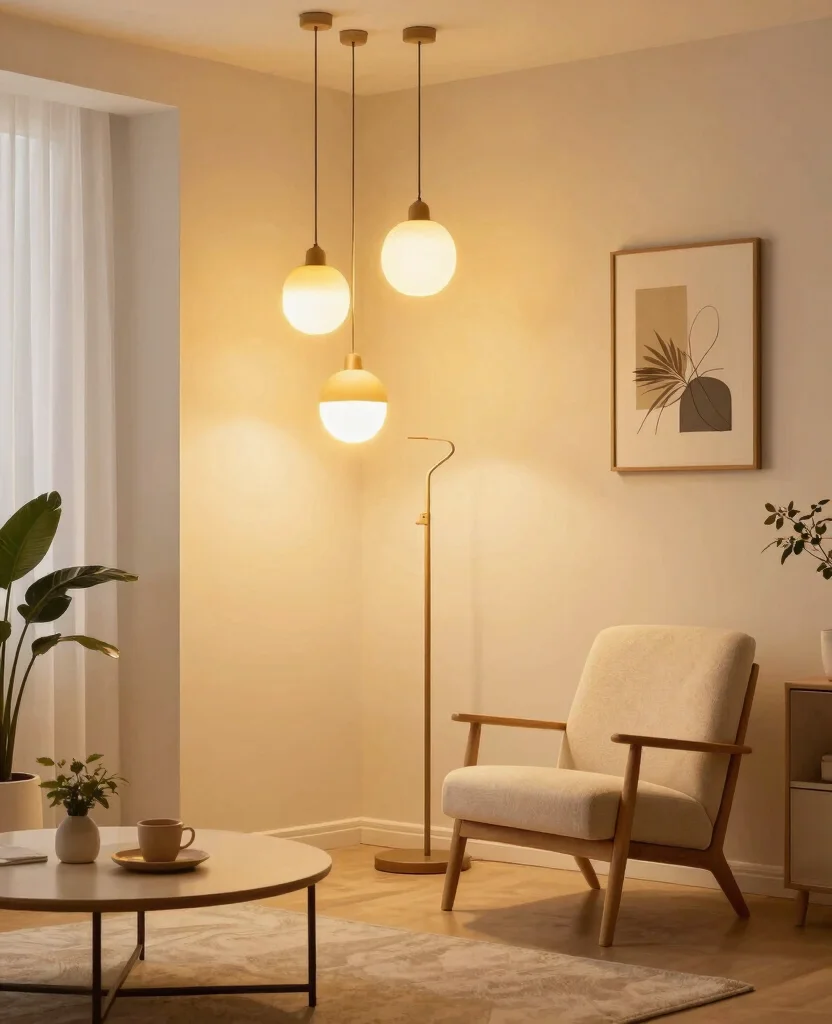 Transform Your Tiny Home: 15 Space-Saving Small Decor Ideas for Apartment Living - 7. Invest in Quality Lighting 1