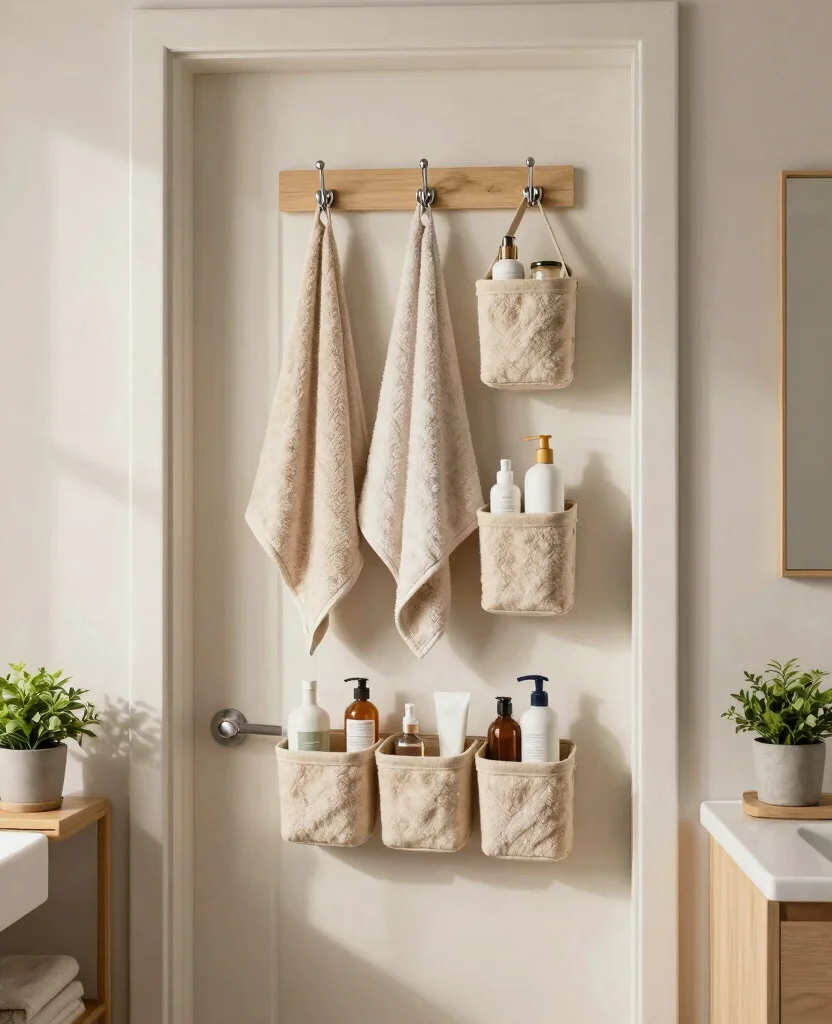 Transform Your Tiny Home: Genius Small Space Organization Ideas You’ll Love - 5. Utilize Door Space 1