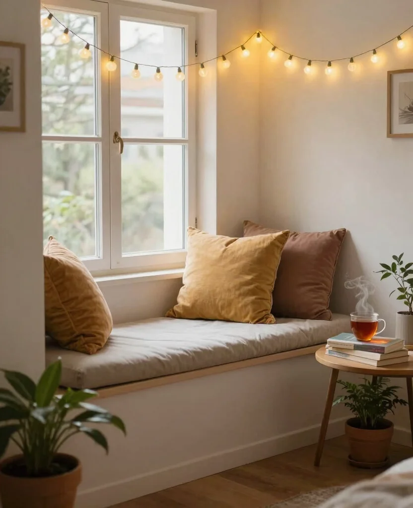 Transform Your Tiny Home: Inspiring Small Space Condo Decor Ideas You’ll Love - 8. Design a Cozy Nook 1