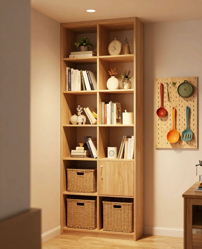 Transform Your Tiny Home with These Stunning Small Space Elegant Decor Ideas - 2. Utilize Vertical Space with Stylish Storage Solutions 1