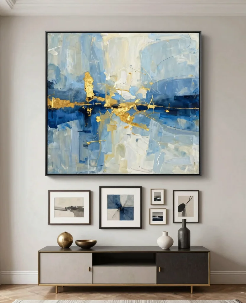 Transform Your Tiny Home with These Stunning Small Space Elegant Decor Ideas - 5. Use Artwork to Create a Focal Point 1
