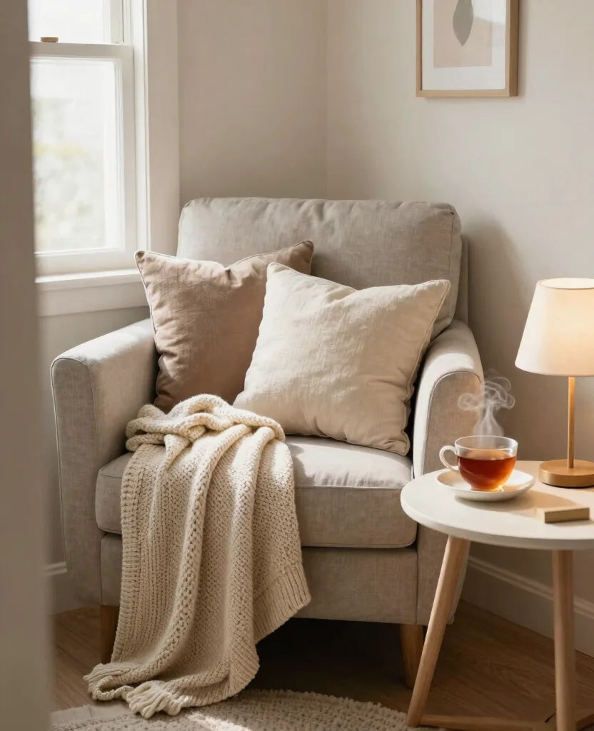 Transform Your Tiny Home with These Stunning Small Space Elegant Decor Ideas - 7. Create Cozy Nooks with Textiles 1