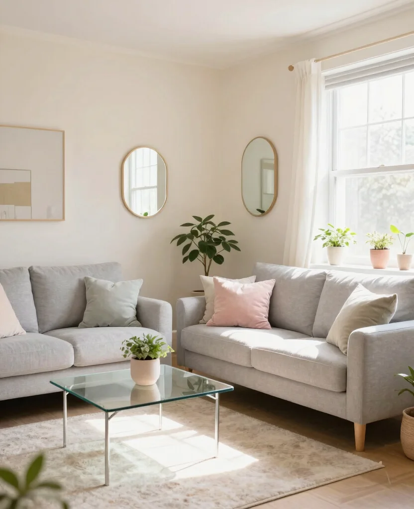 Transform Your Tiny Living Room: 10 Small Space Decor Ideas for Maximum Cozy Vibes - 2. Use Light Colors to Open Up Space 1