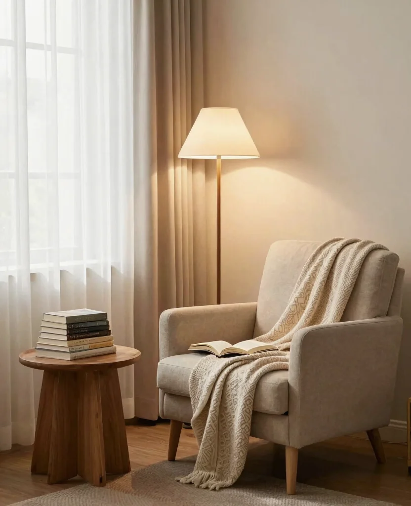 Transform Your Tiny Living Room: Cozy Decor Ideas for Small Spaces You’ll Love - 10. Create a Cozy Reading Nook 1