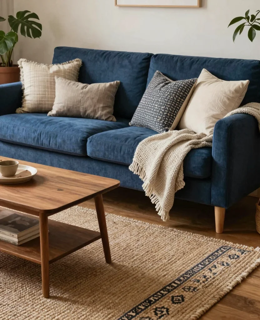 Transform Your Tiny Living Room: Cozy Decor Ideas for Small Spaces You’ll Love - 2. Layer Textures for Warmth 1