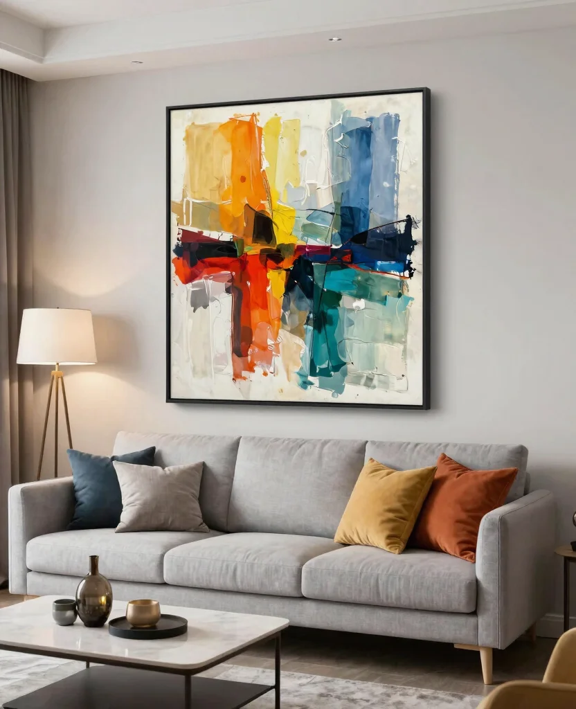 Transform Your Tiny Living Room: Cozy Decor Ideas for Small Spaces You’ll Love - 4. Create a Focal Point 1