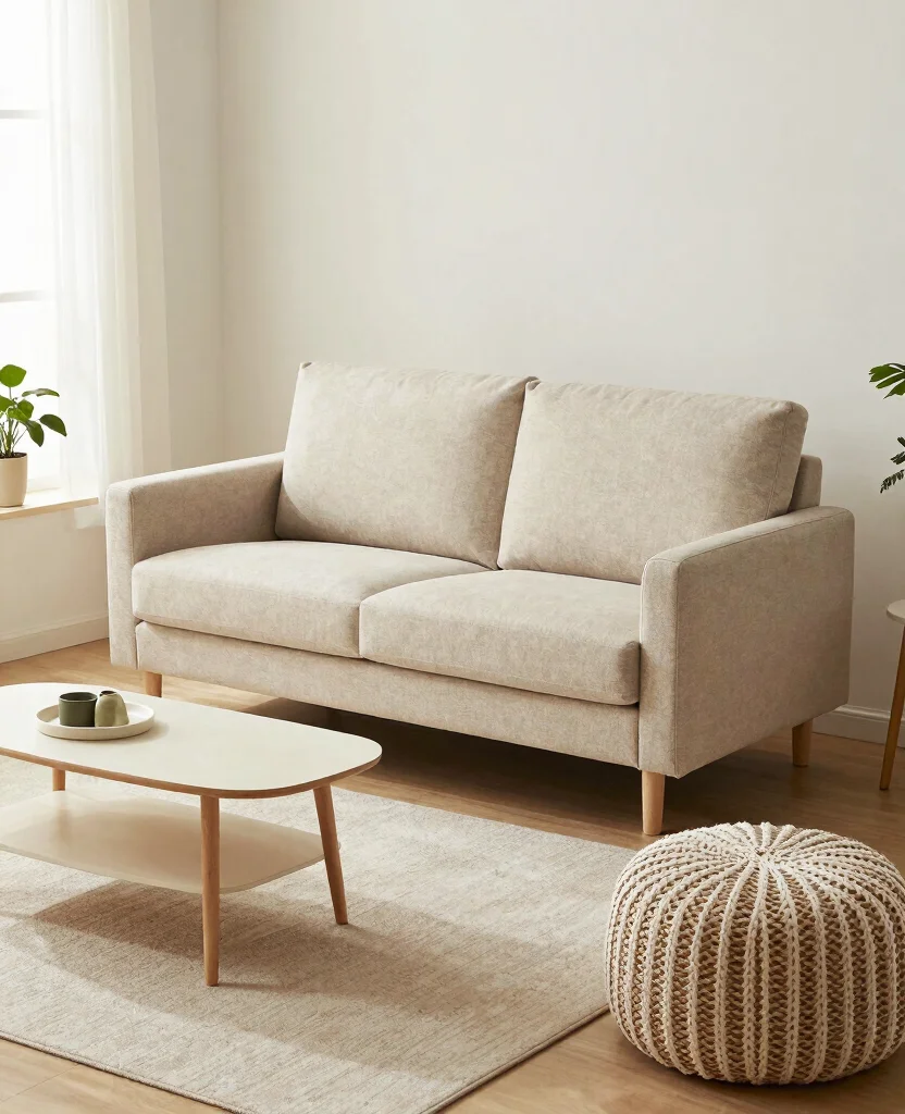 Transform Your Tiny Living Room: Cozy Decor Ideas for Small Spaces You’ll Love - 9. Choose Scaled-Down Pieces 1