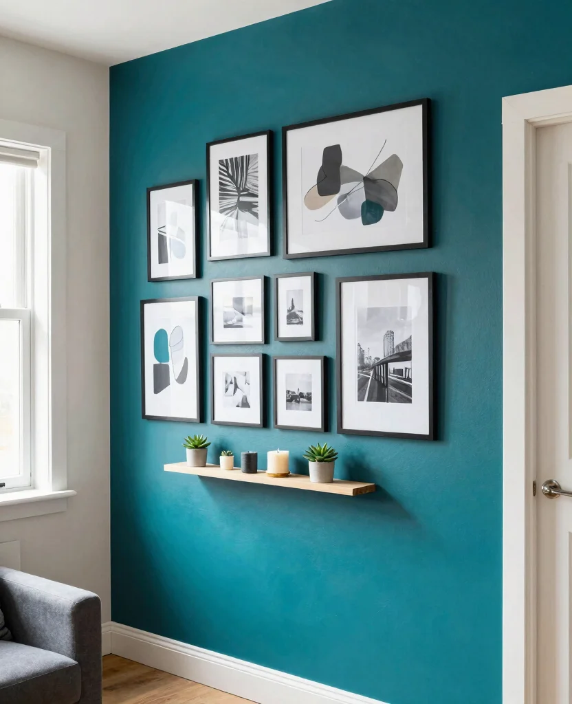 Transform Your Tiny Space: Creative Home Decor Ideas for Small Areas - 5. Statement Walls: A Bold Choice 1