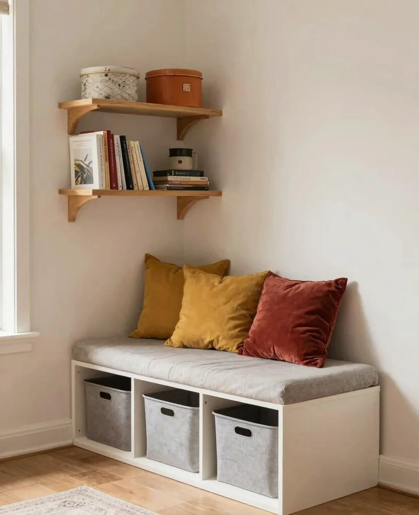 Transform Your Tiny Space: Creative Home Decor Ideas for Small Areas - 6. Smart Storage: Organizing with Style 1