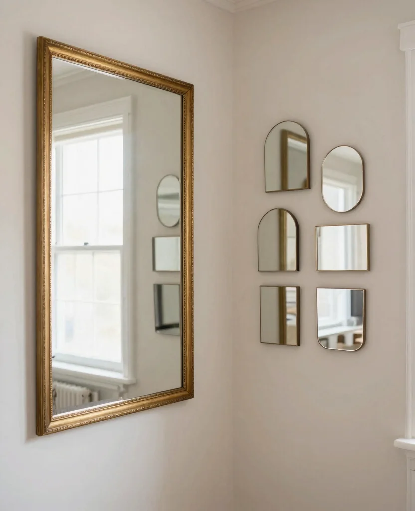 Transform Your Tiny Space with Cozy Room Decor Ideas for Small Spaces - 10. Incorporate Mirrors to Enhance Light and Space 1