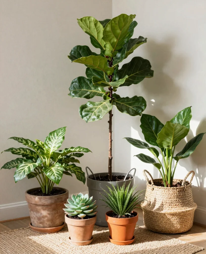 Transform Your Tiny Space with Cozy Room Decor Ideas for Small Spaces - 4. Add Natural Elements with Plants 1