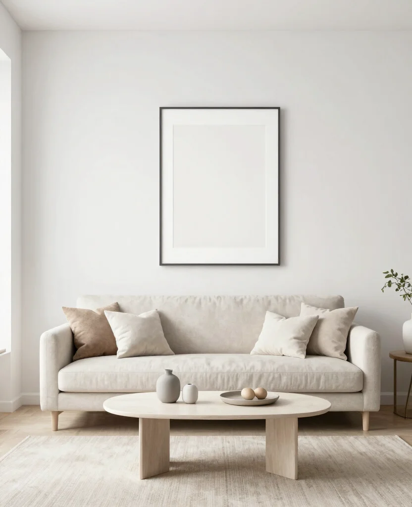 Transform Your Tiny Space with Cozy Room Decor Ideas for Small Spaces - 9. Opt for Minimalism with Purposeful Decor 1