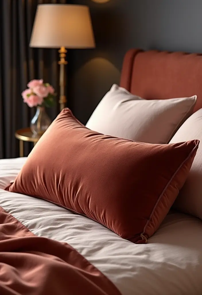 15 Luxurious Bedroom Decor Ideas That Will Make You Feel Like Royalty! - 1. Opulent Velvet Accents 1