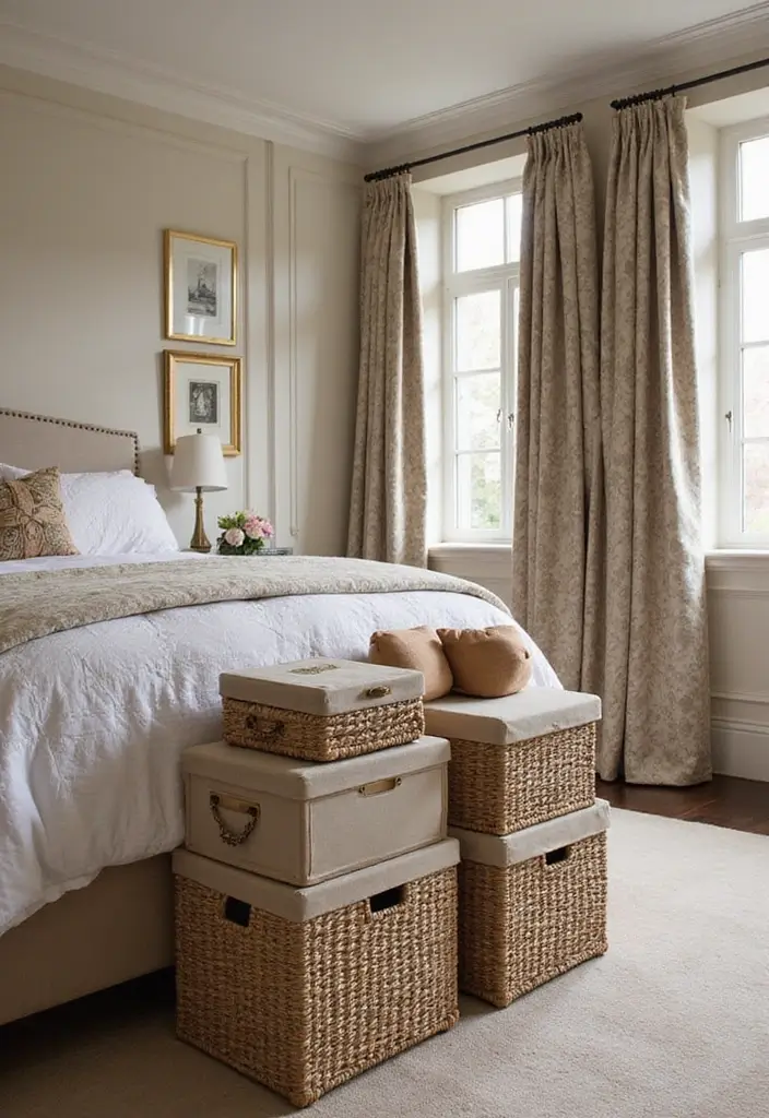 15 Luxurious Bedroom Decor Ideas That Will Make You Feel Like Royalty! - 13. Unique Storage Solutions 1