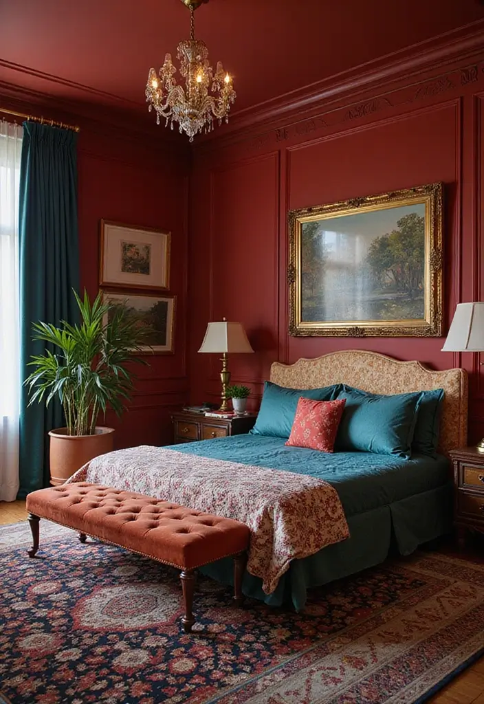 15 Luxurious Bedroom Decor Ideas That Will Make You Feel Like Royalty! - 7. Color Schemes That Wow 1