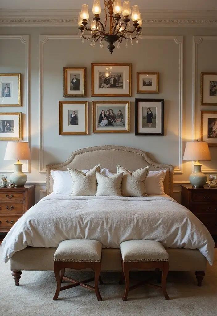 15 Luxurious Bedroom Decor Ideas That Will Make You Feel Like Royalty! - 9. Personal Touches 1